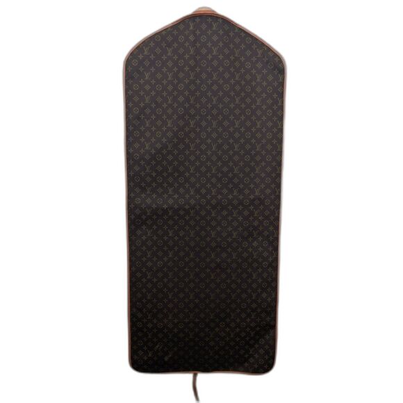 Clothing Garment Monogram Suit Travel Zip Bag, Brown - Picture 5 of 9